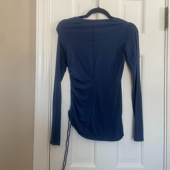 Lululemon Cinch It Long Sleeve Pima Cotton Top - 4 - Picture 6 of 7